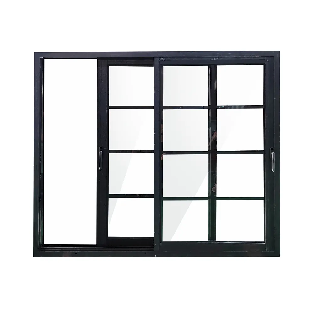 White Thermal-Break Aluminum Sliding Door 5+12A+5mm