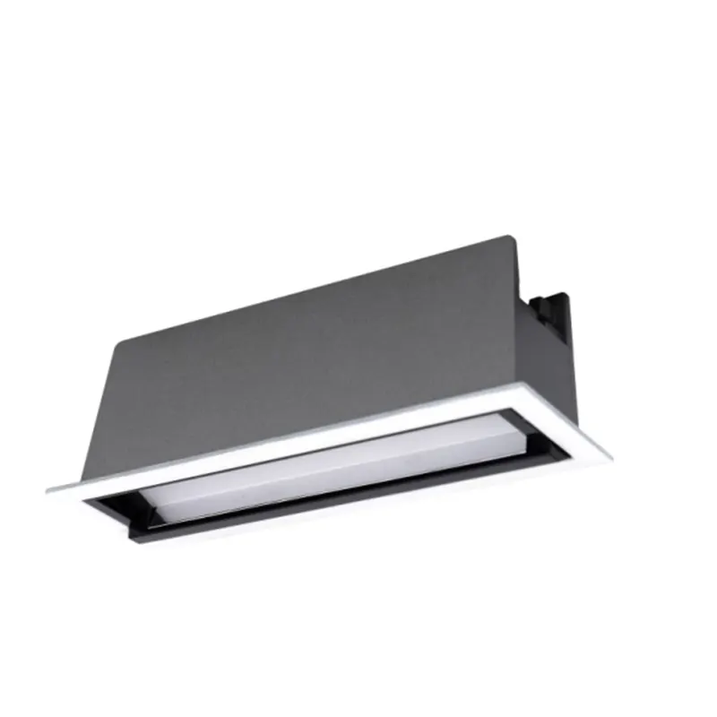Anti-Glare Recessed Aluminum LED Grille Spotlight