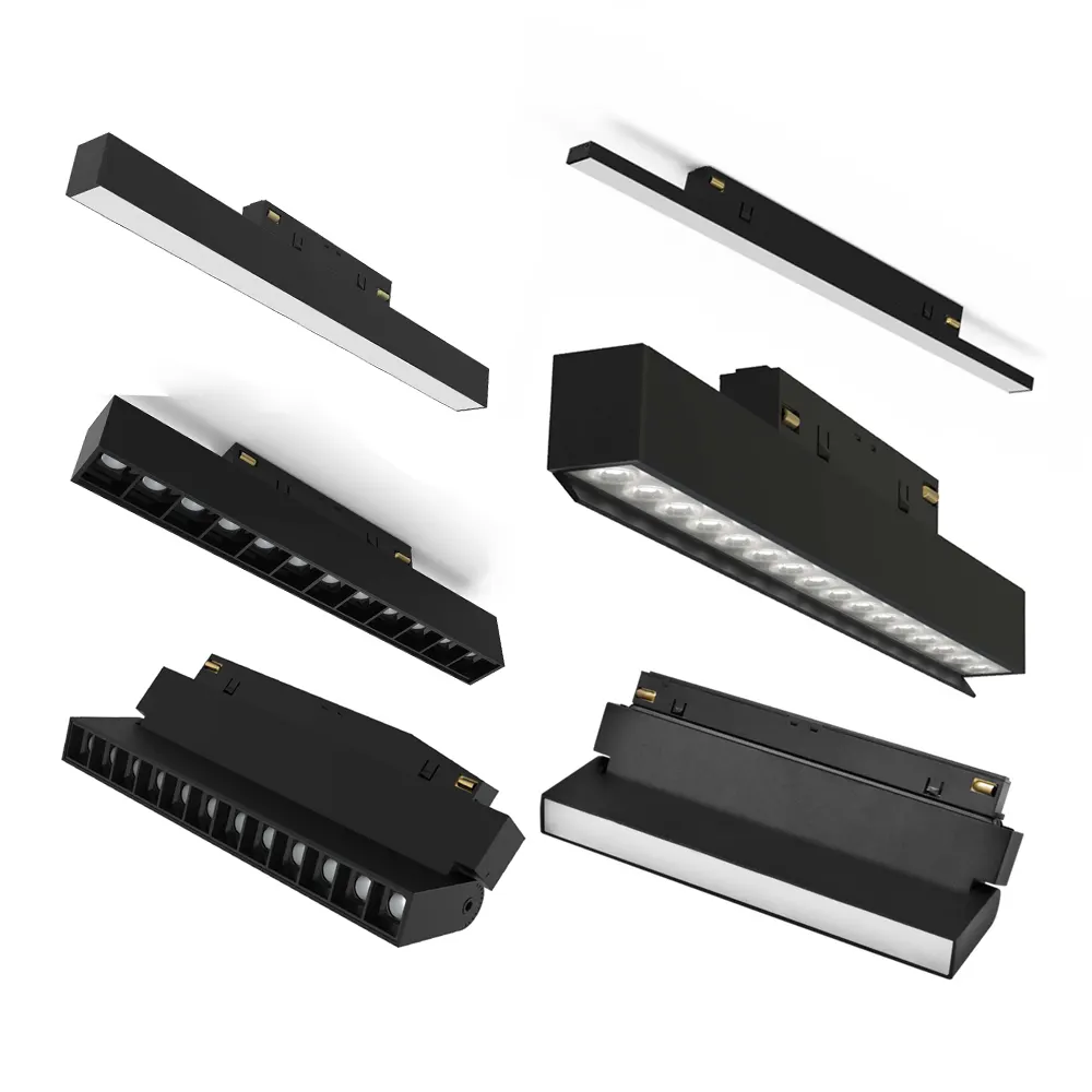 Smart Recessed Aluminum Magnetic LED Track Spotlight 7-30W