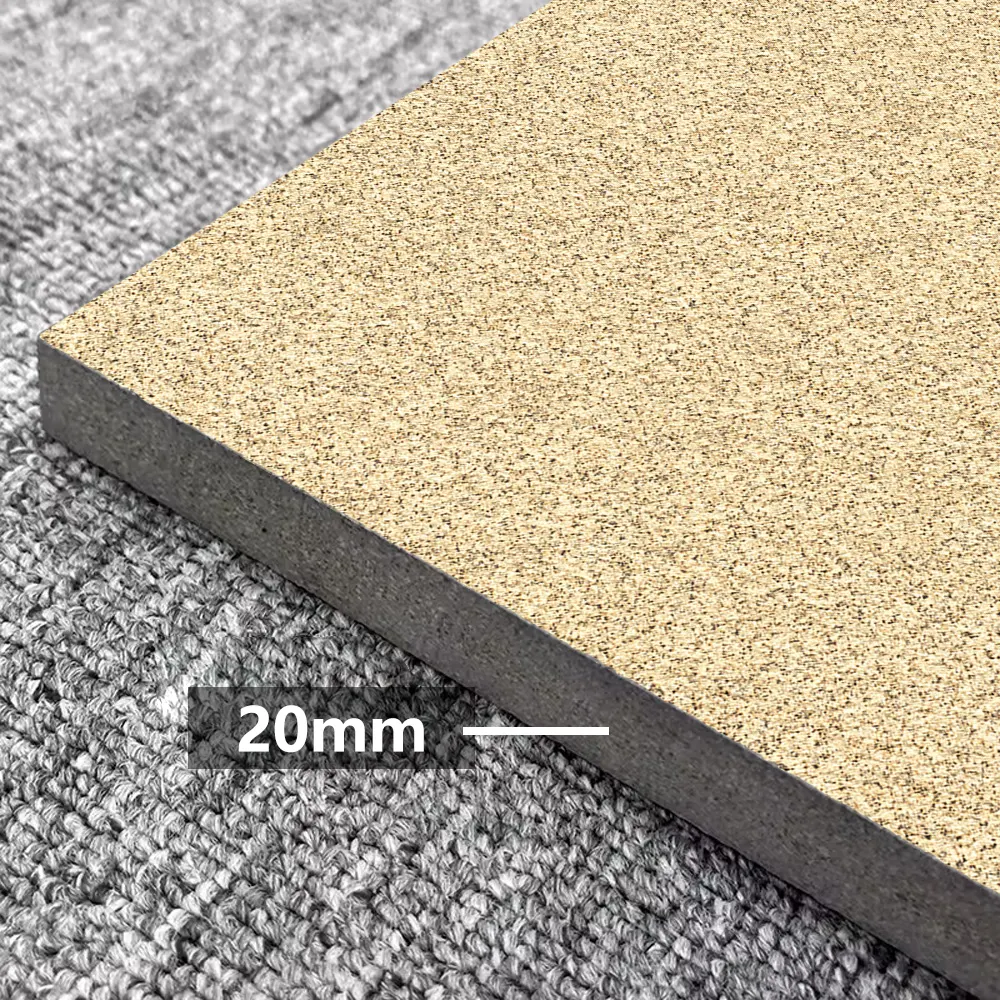 Non-Slip Stone-Look Porcelain Exterior Wall Tile 600x600mm