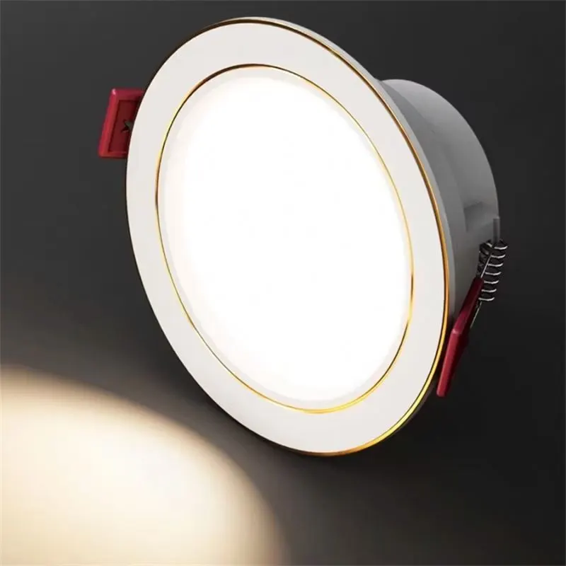 Anti-Glare Recessed Aluminum COB LED Downlight 6/7W product sample