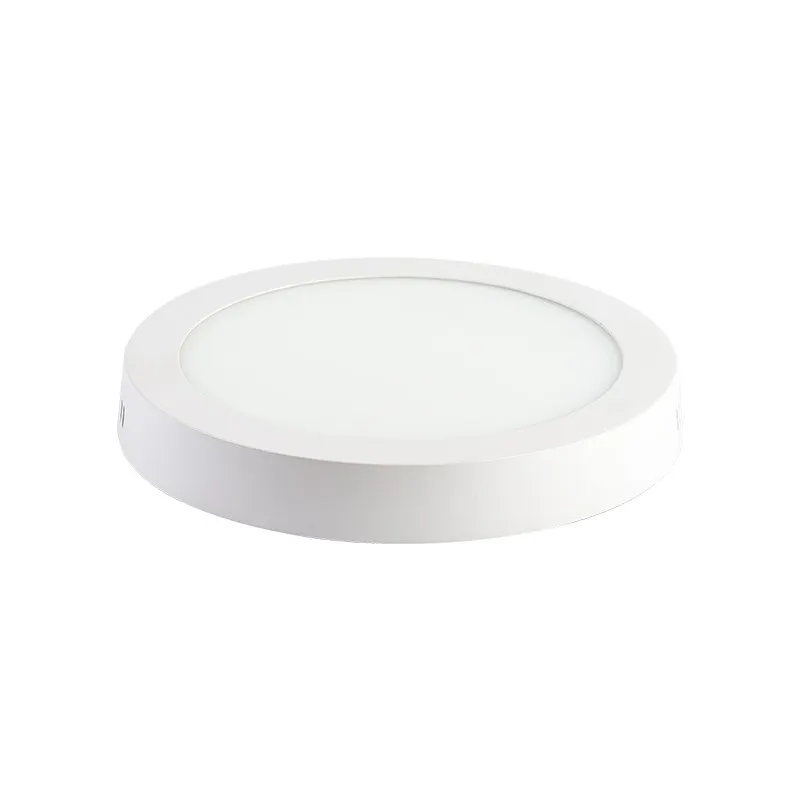 Surface-Mounted Round Aluminum LED Panel Light 6/12W