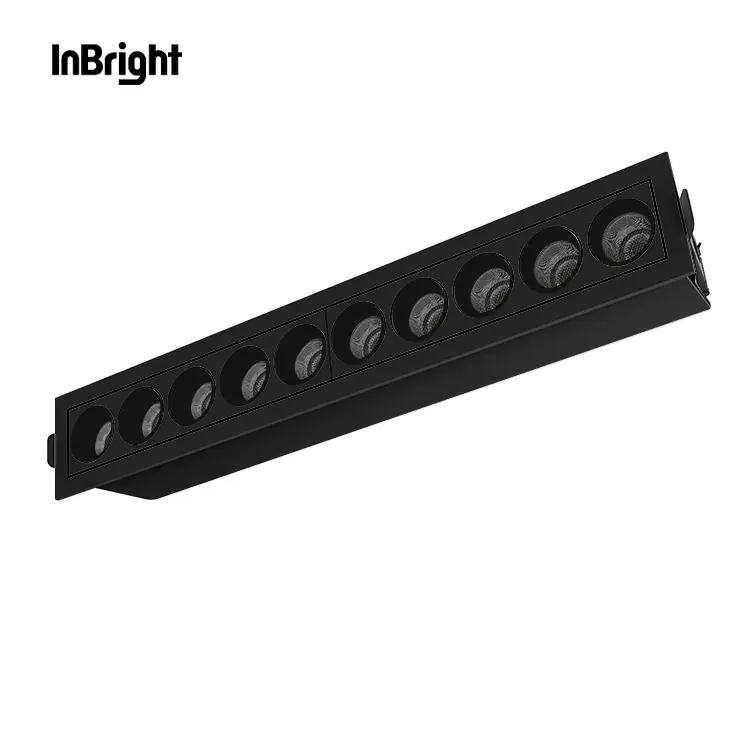 Recessed Aluminum LED Downlight 2-30W IP20