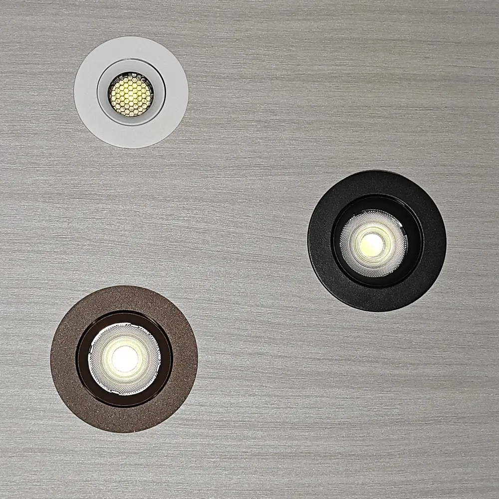 Adjustable Dimmable Recessed Round LED Downlight White 5-18W