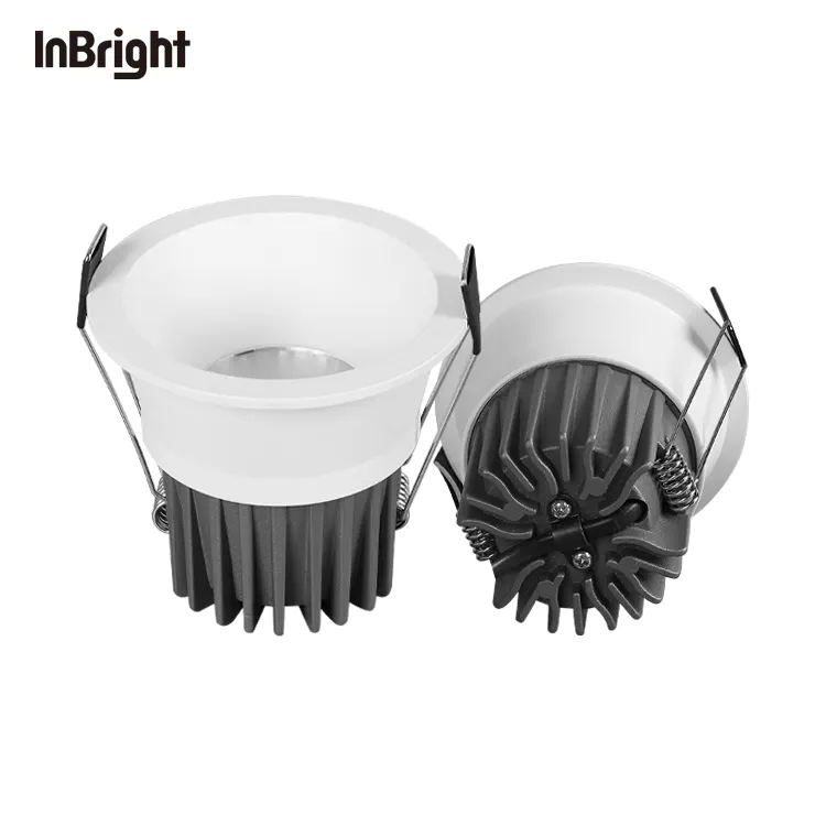 Anti-Glare Recessed Aluminum LED Downlight 5-18W