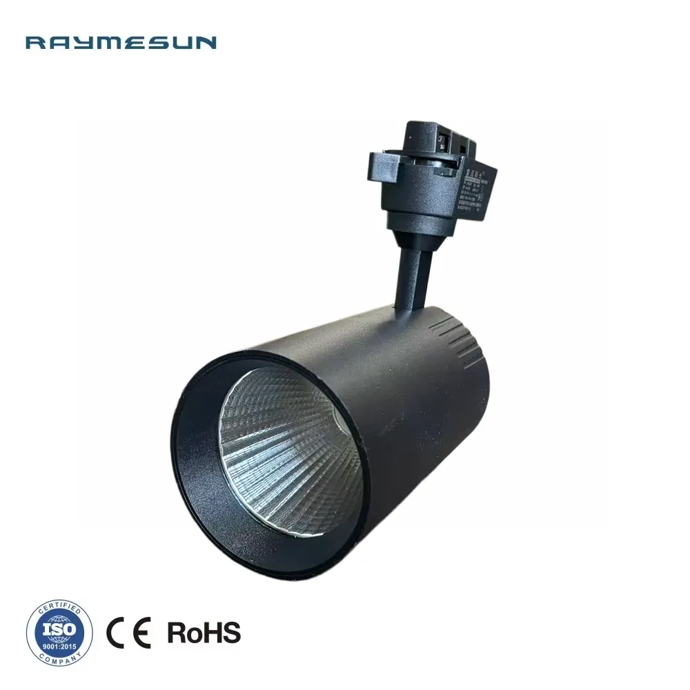 Slim Smart Aluminum Magnetic LED Track Spotlight Black product sample