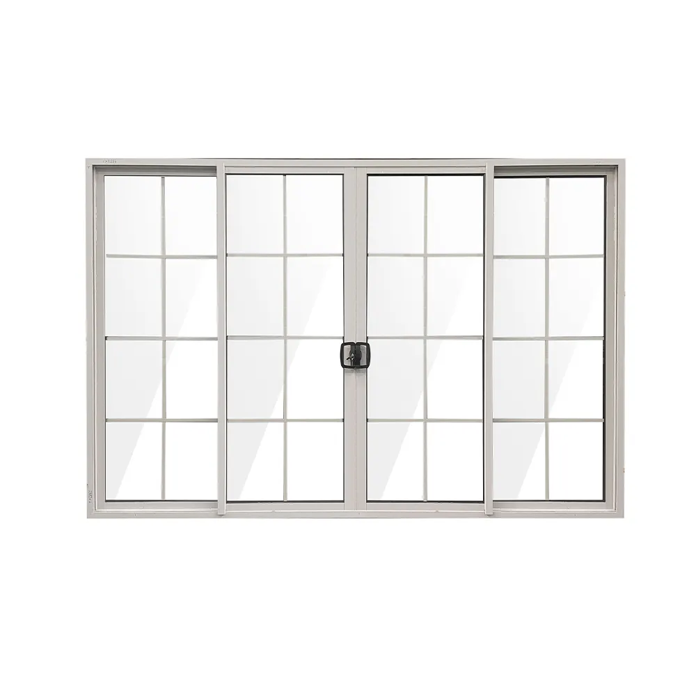 White Thermal-Break Aluminum Sliding Door 5+12A+5mm