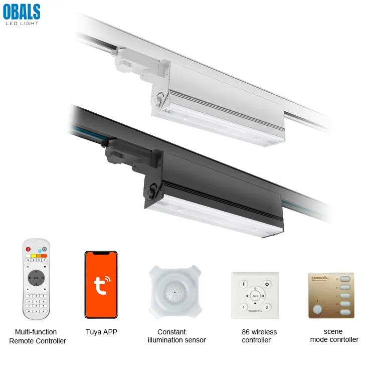 Adjustable Aluminum Linear LED Track Light 27-54W