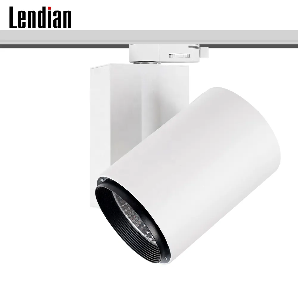 Aluminum LED Track Spotlight Black/White 20-50W