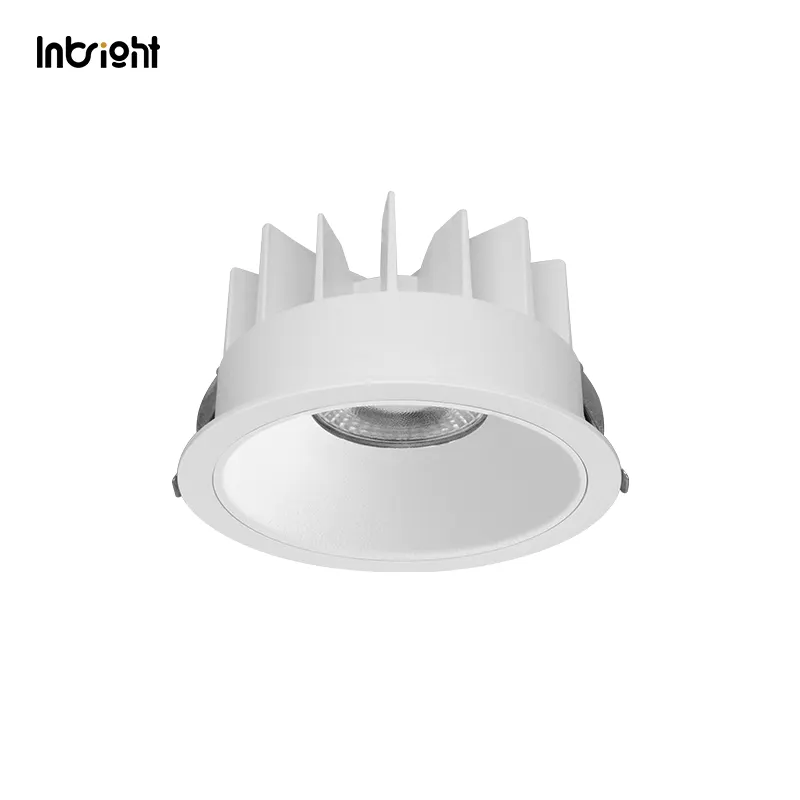 Dimmable Recessed Round COB LED Downlight 10-50W IP65