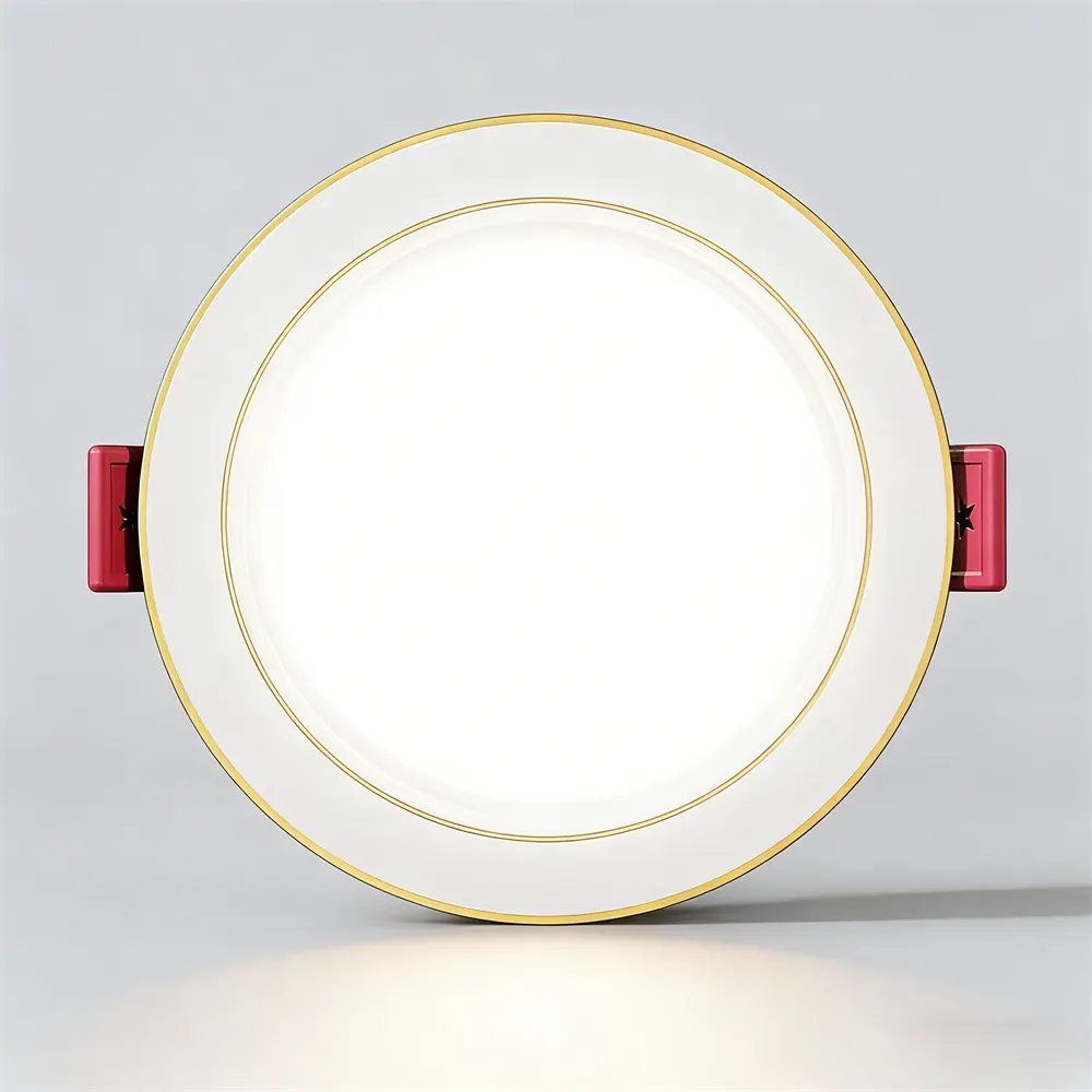 Anti-Glare Dimmable Recessed Round LED Downlight 6W product sample