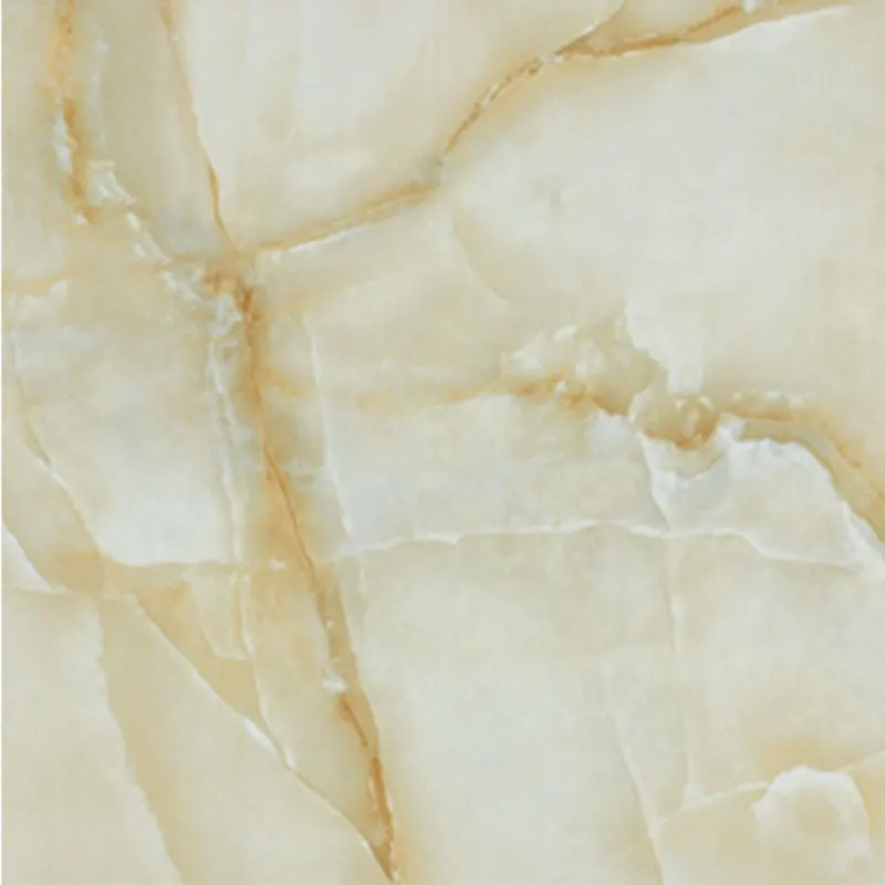 Non-Slip Marble-Look Polished Porcelain Floor Tile 36x36