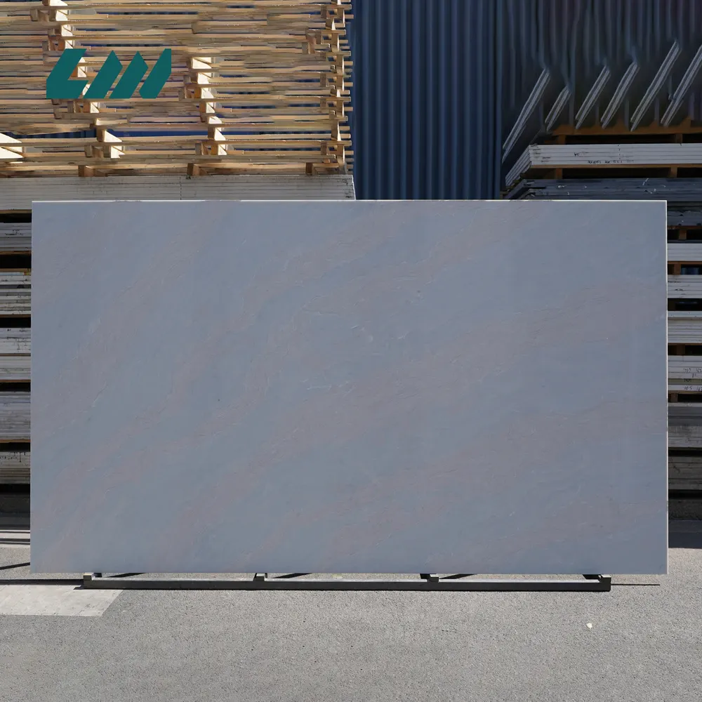 Jade-Look Polished Engineered Quartz Slab 3200x1600mm