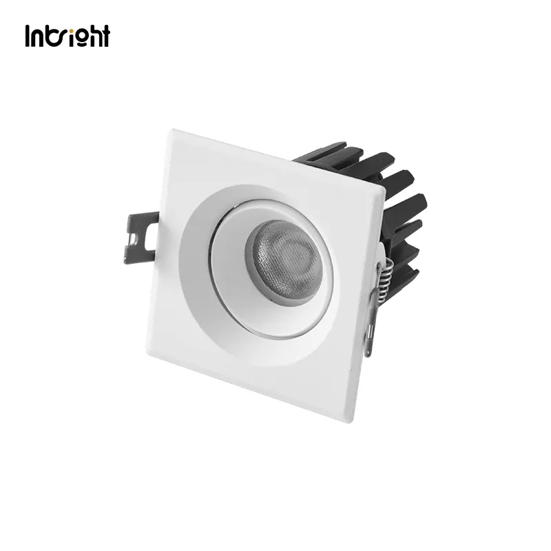 Adjustable Recessed Aluminum LED Downlight 8W IP65