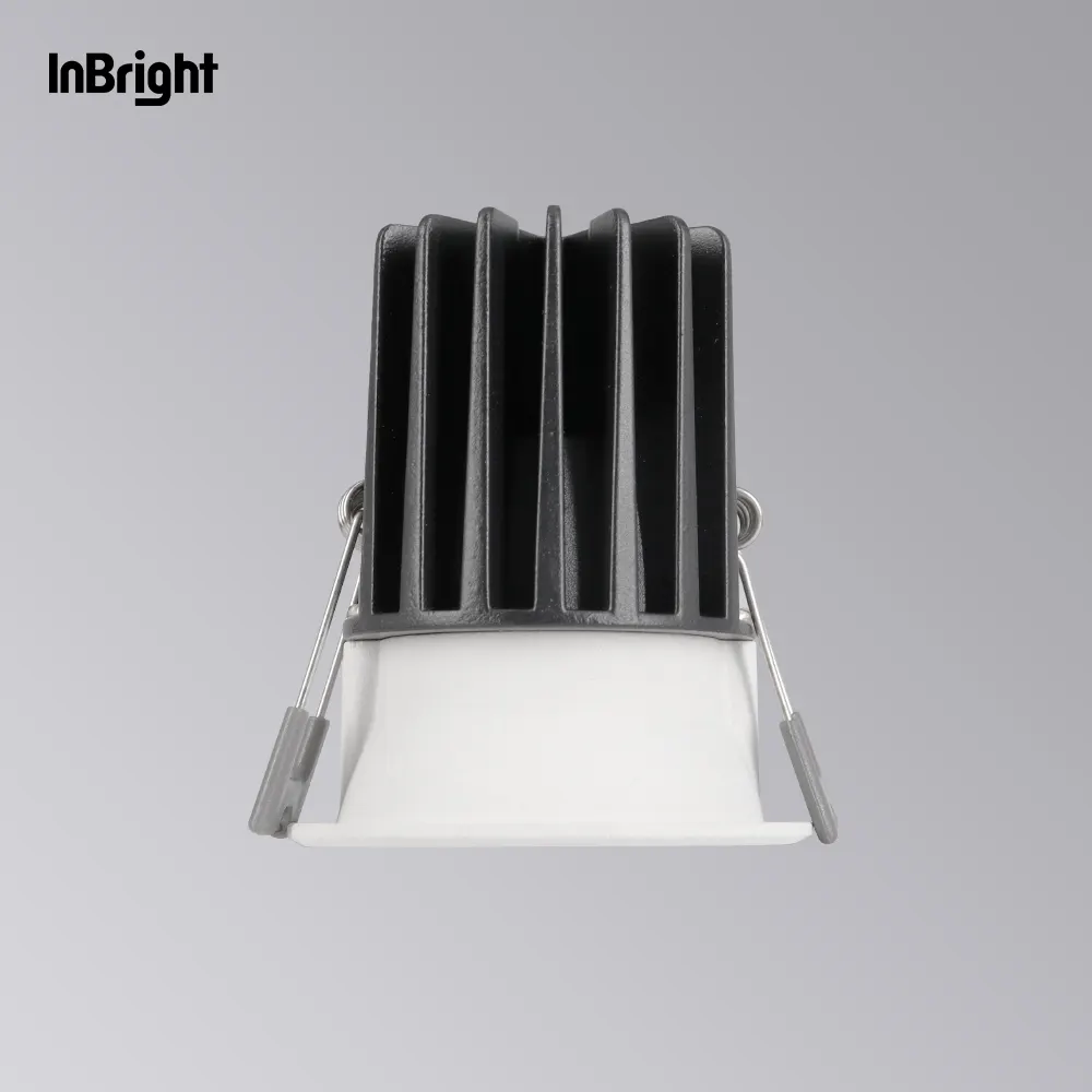 Anti-Glare Dimmable Recessed COB LED Downlight 8-28W IP65