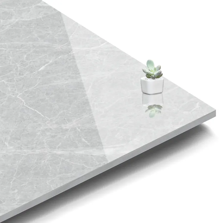 Marble-Look Porcelain Wall And Floor Tile 600x600mm