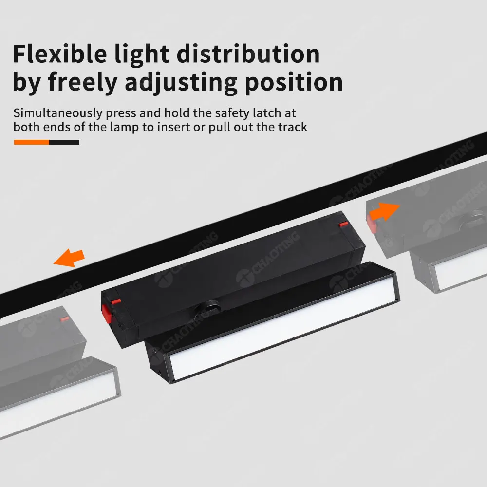 Adjustable Tuya Smart Dimmable Magnetic LED Track Spotlight Black/White 9W
