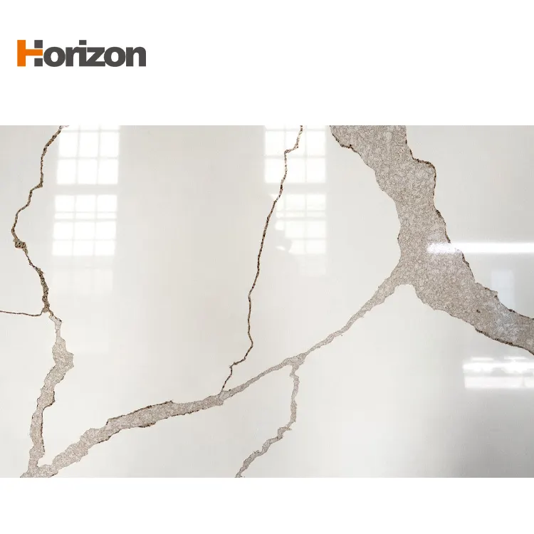 Calacatta Engineered Quartz Slab 3200x1600mm