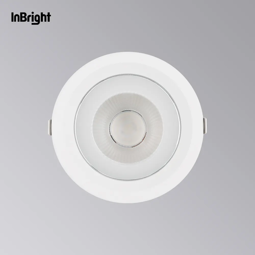 Anti-Glare Dimmable Recessed LED Downlight 18-48W IP65