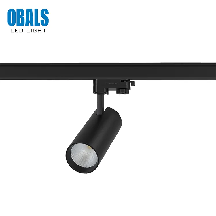 Rotatable Dimmable TRIAC LED Track Spotlight 20-50W For 4-Wire Track