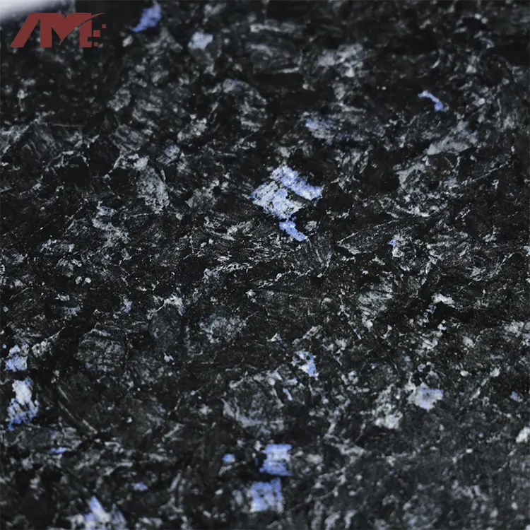 Terrazzo-Look Black Polished Porcelain Floor Tile 600x600mm
