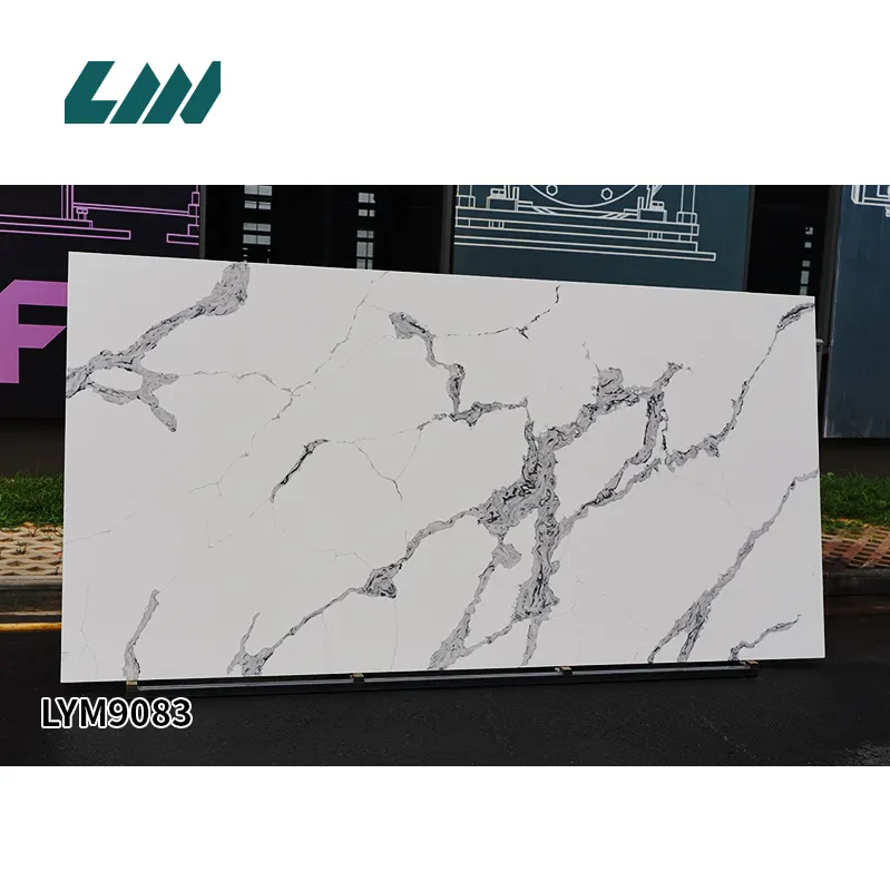 Jade-Look Engineered Quartz Slab 3200x1600mm