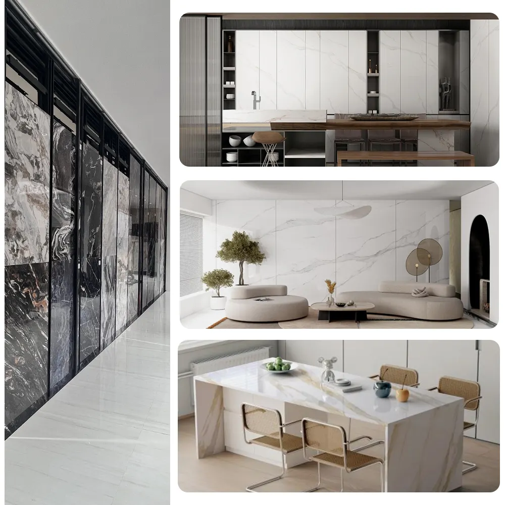 Calacatta White Sintered Stone Slab 800x2600x9mm