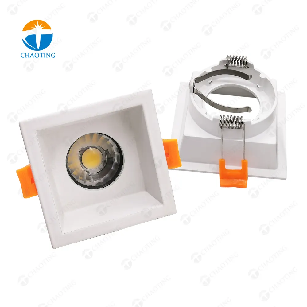 Adjustable Surface-Mounted Aluminum Downlight Housing MR16/GU10