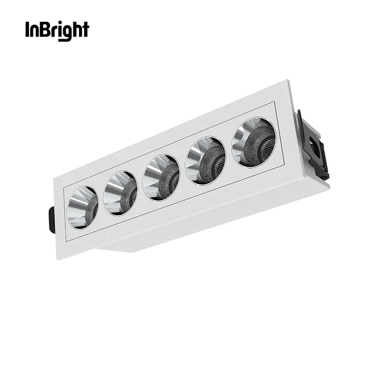 Recessed Aluminum LED Downlight 2-30W IP50 product sample
