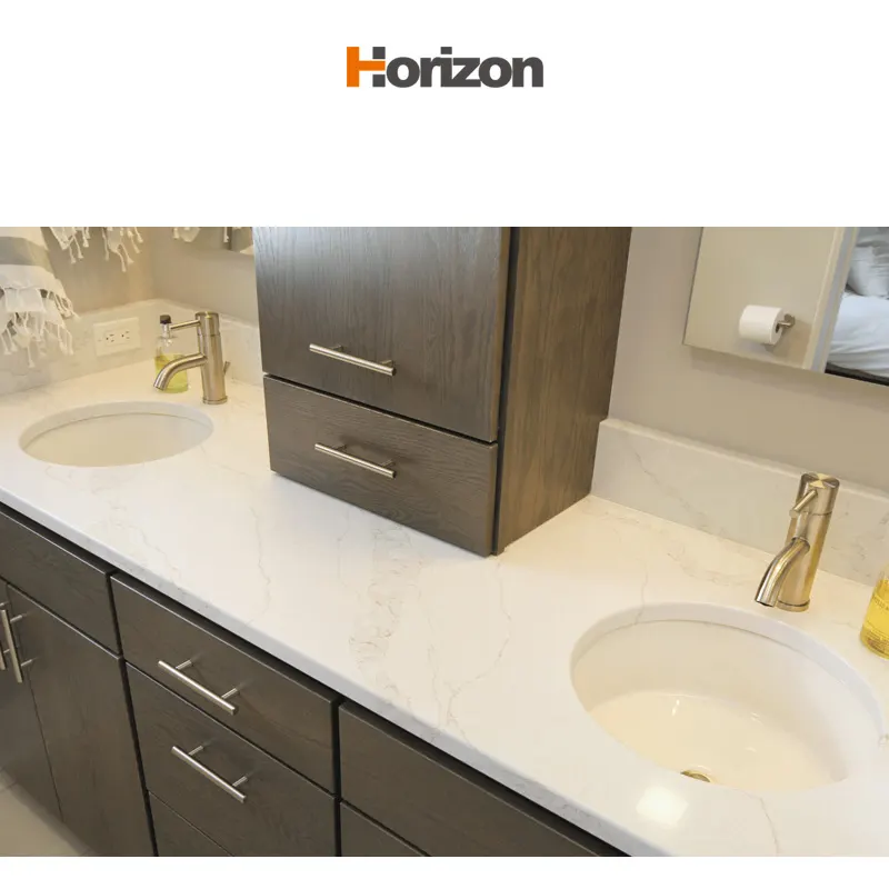 White Engineered Quartz Slab 3200x1600mm