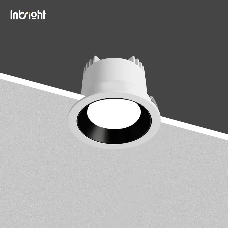 Recessed Aluminum COB LED Downlight 15-35W