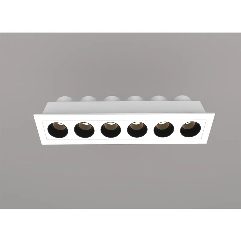 Anti-Glare Dimmable Recessed LED Grille Spotlight 10W