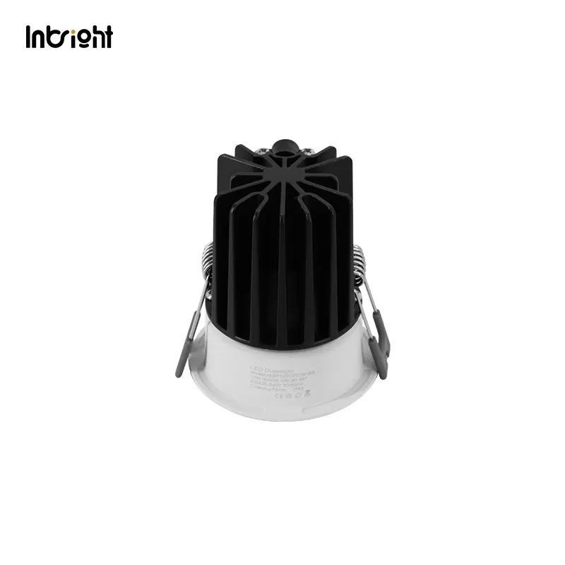 Anti-Glare Recessed Aluminum COB LED Downlight 8-25W IP65