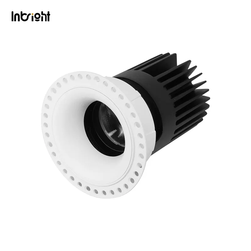 Adjustable Recessed Aluminum COB LED Downlight 10-28W IP65 product sample
