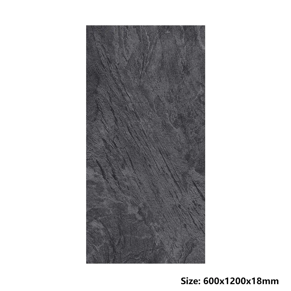 Non-Slip Stone-Look Porcelain Outdoor Tile 600x1200mm