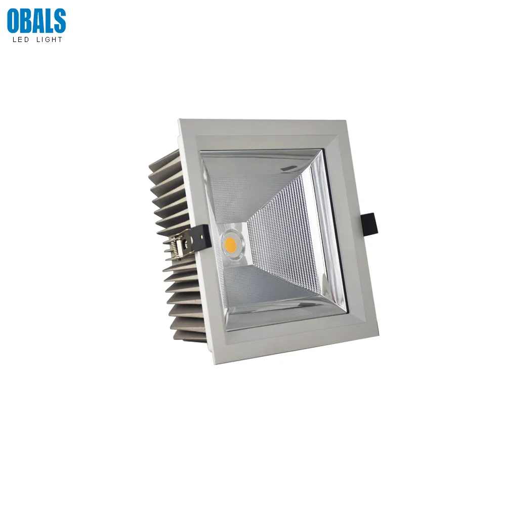 Square Aluminum LED Downlight 12-48W 3000K/4000K/5000K