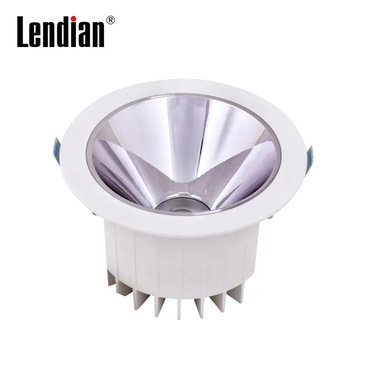 Anti-Glare Recessed Aluminum LED Downlight 10-40W IP65