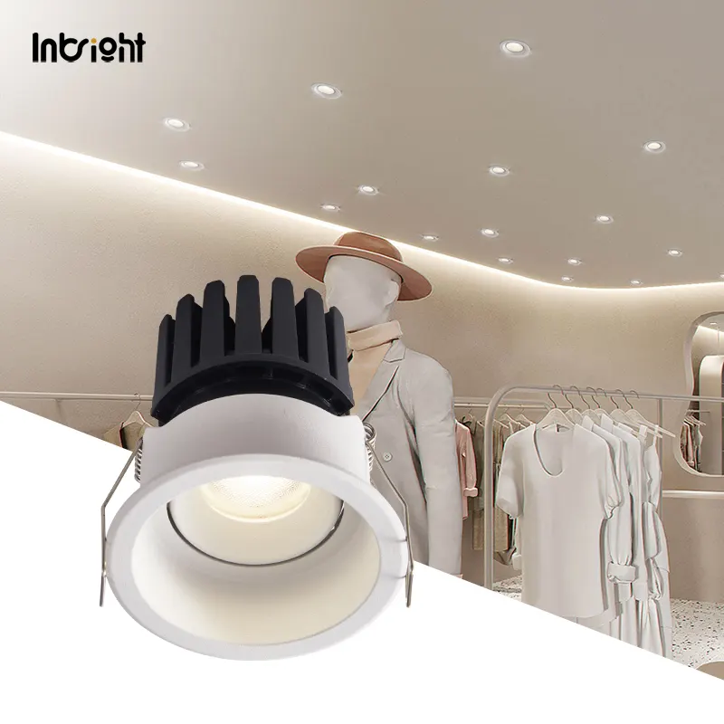 Adjustable Recessed Aluminum COB LED Downlight 8-25W