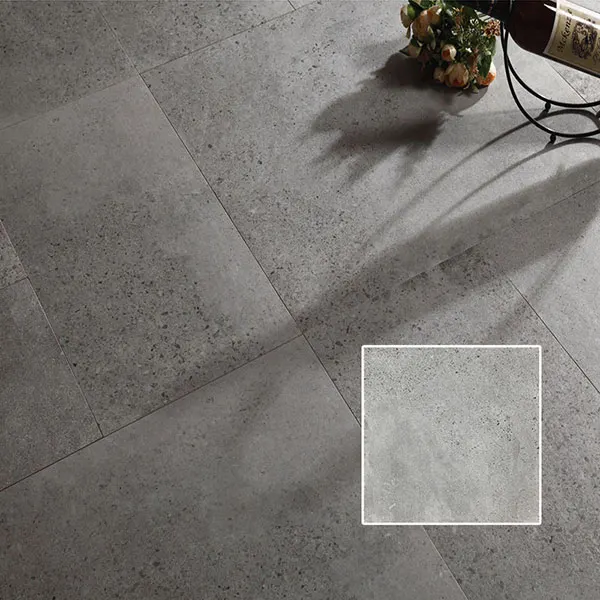 Concrete-Look Glazed Porcelain Wall And Floor Tile 600x600mm