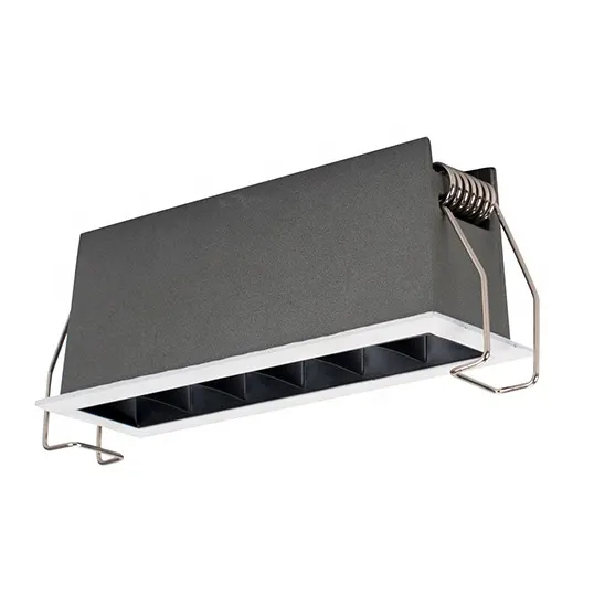Recessed Aluminum LED Grille Spotlight 3-20W