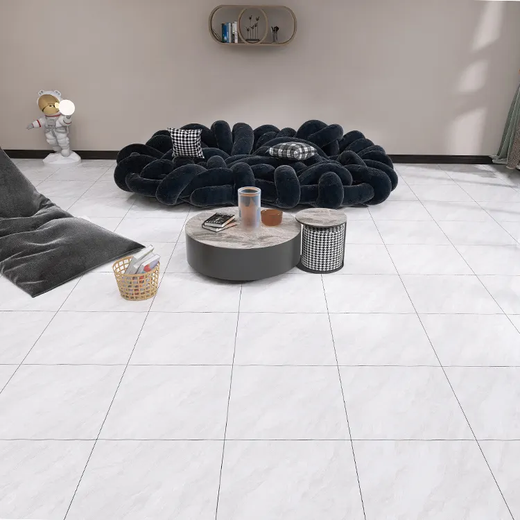 Stone-Look Polished Porcelain Wall And Floor Tile 600x600mm