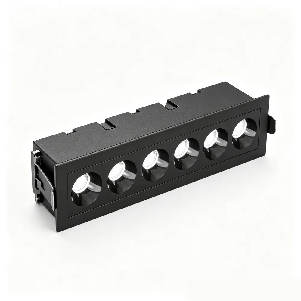 Recessed Rectangular Aluminum LED Grille Spotlight 10-30W