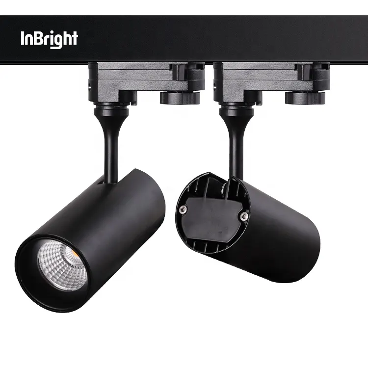 Dimmable DALI Aluminum COB LED Track Spotlight 12-36W