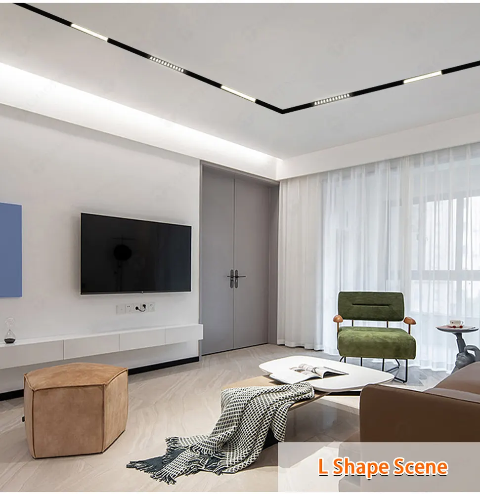 Aluminum Magnetic LED Track Spotlight