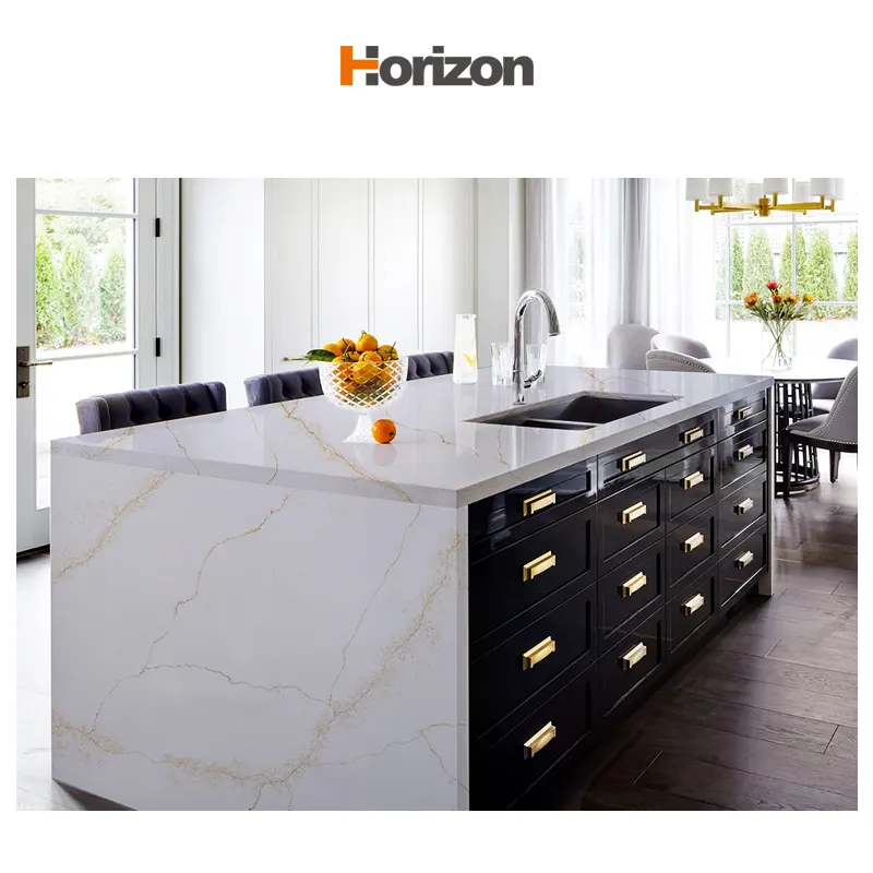 Calacatta Engineered Quartz Slab 3200x1600mm