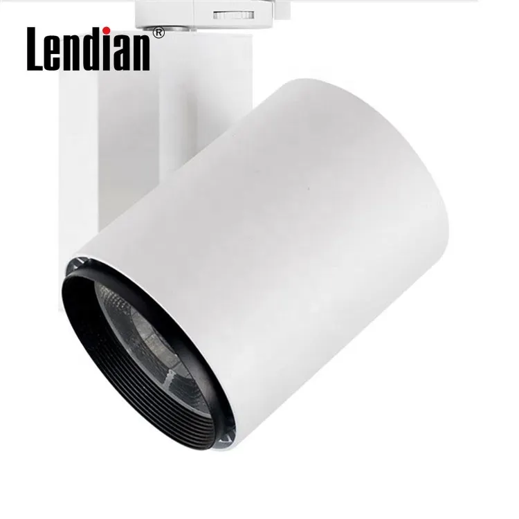 Adjustable Dimmable Aluminum LED Track Spotlight 15-40W 85-265V