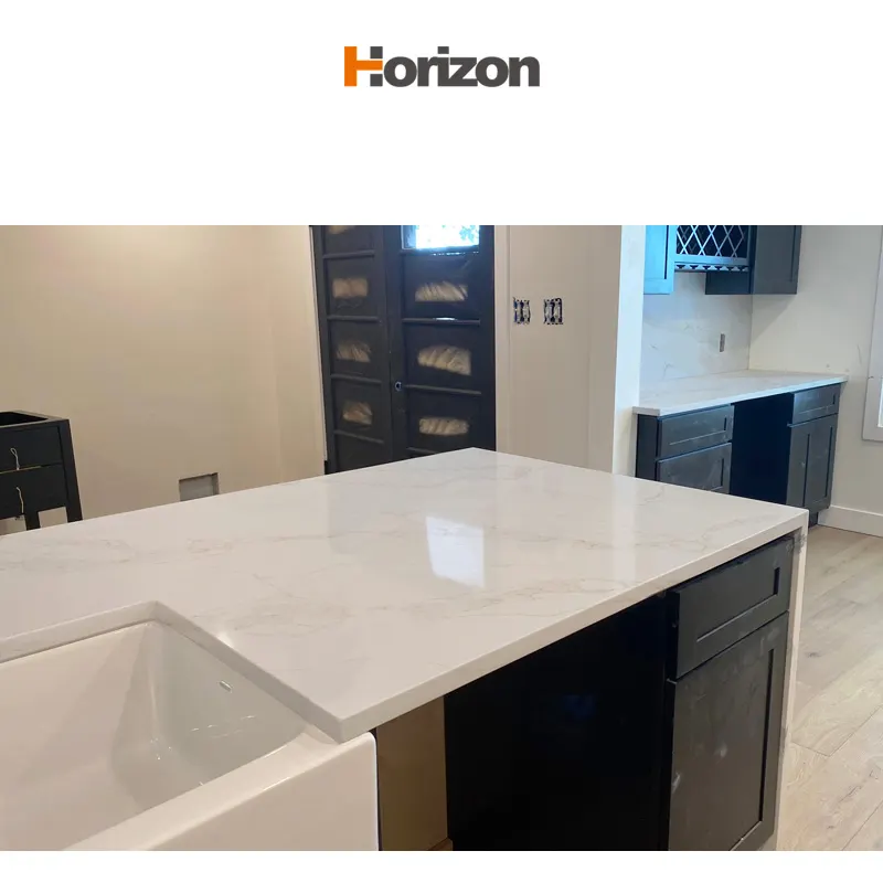 White Engineered Quartz Slab 3200x1600mm
