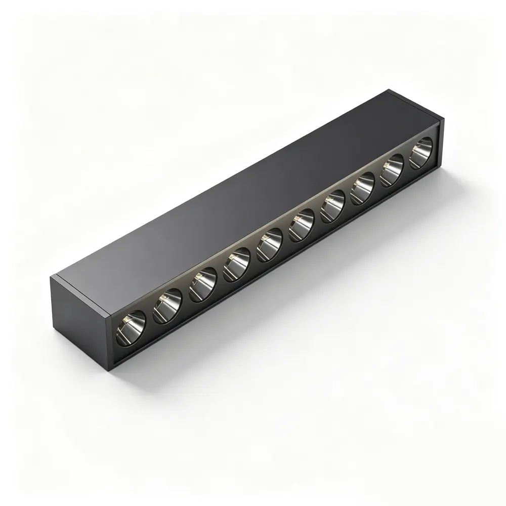Anti-Glare Aluminum LED Grille Spotlight 10-30W 3000K/4000K/6000K