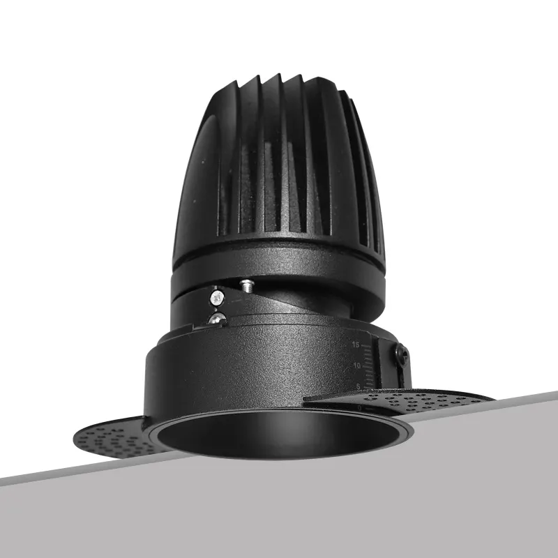 Trimless Recessed Aluminum LED Downlight 5-15W