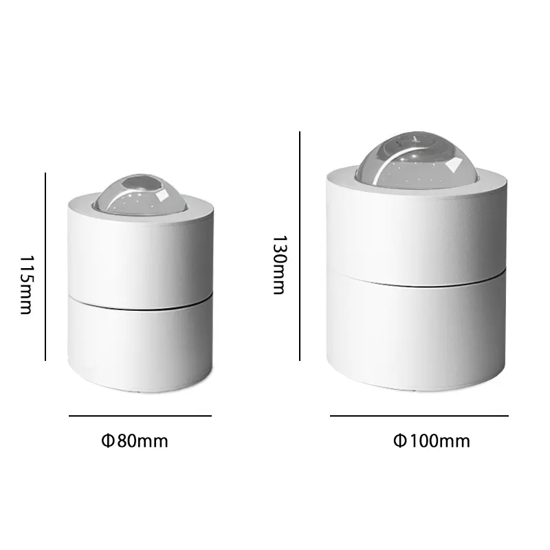 Aluminum LED Light Fixture 7W For Indoor Lighting